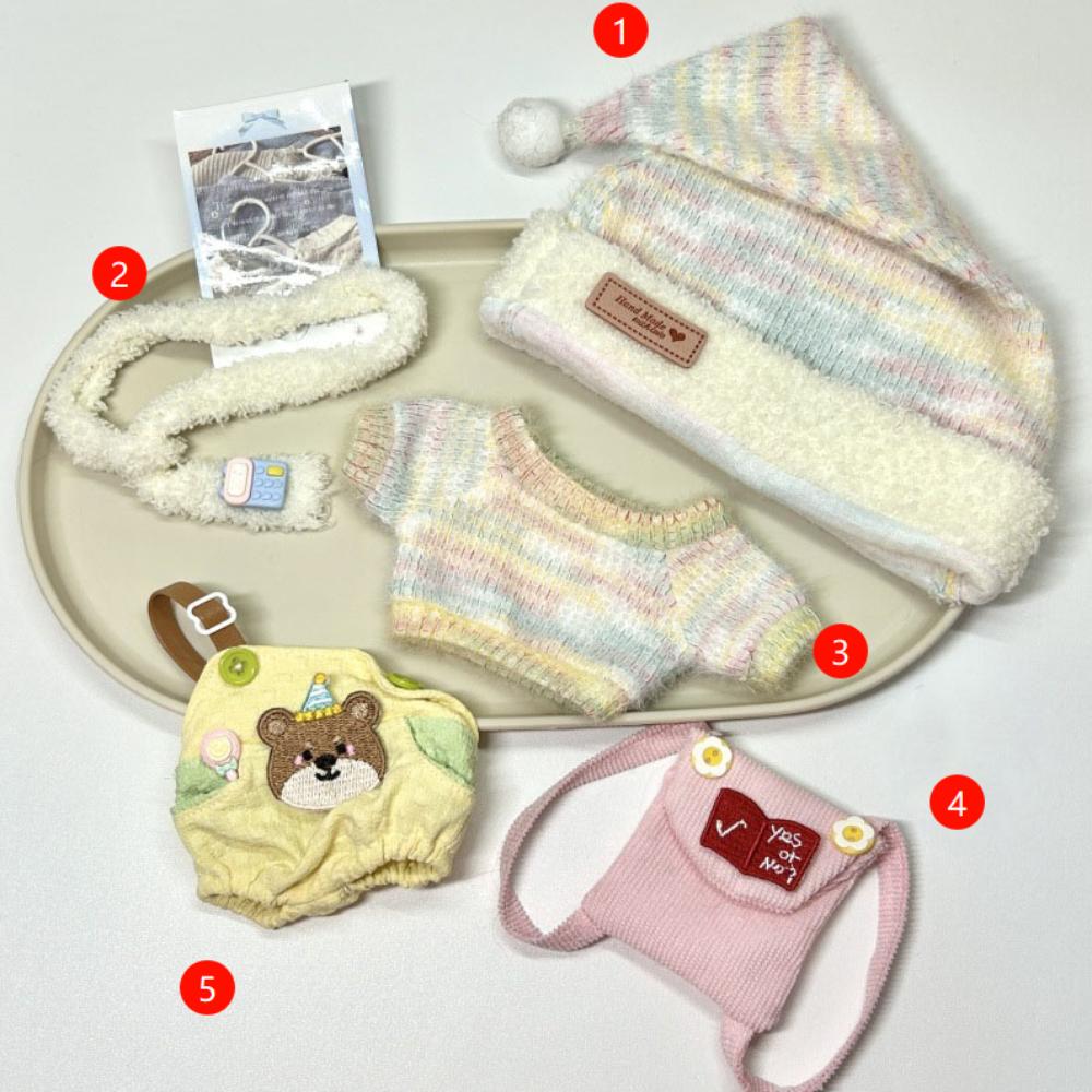 Toy Accessories Plush Dolls Clothing Set Replacement Doll Clothes Suit Children Gift