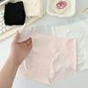 Ice Silk Underwear Without Buttocks Women's Seamless One-piece Thin Briefs Summer Breathable Women's Triangle Panties