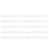 10PCs 82MM Home Connector Curtain Accessories Slat Hanger Chain Vertical Blind Curtain Repair Clips Slats Replacement