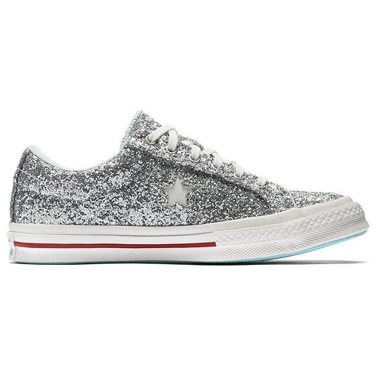 One Star Chiara Ferragni x One Star Wmns Converse Ox 'Silver Glacier Blue' Женская 562025C