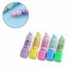 Office Supplies Children Gift Fruit Eraser Lipstick  Eraser Stationery Rotary Rubber Eraser
