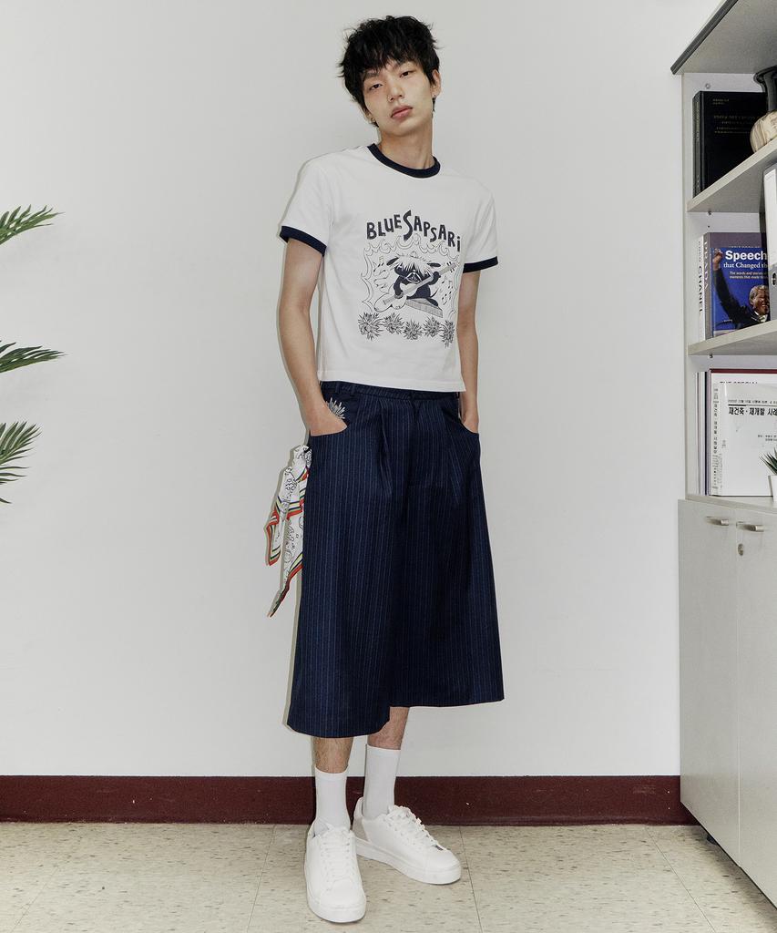 OGI Graphic Ringer T-Shirt Size 02