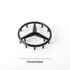 gnwdx7 2025 Hot 52/58mm ABS Auto Badge Steering Wheel Logo Sticker For Mercedes Benz AMG GLS W212 W213 W205 W177 W204 W447 Car Decor Ac