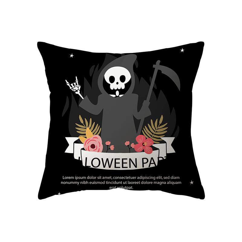 Тыквенный алфавит на тему Хэллоуина Подушка Чехол для дивана Подушка для праздника Подарок Украшение для вечеринки Домашний декор