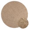 VidaXL Rug 120 Cm Jute Look Indoor and Outdoor, Outdoor Rug, Floor Mat, Indoor Rug, Doormat, 364836