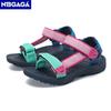 Summer Children Girls' Breathable Sandals Fashion Casual Beach Shoes Comfortable Student Kids Soft Sole Walking Sandals