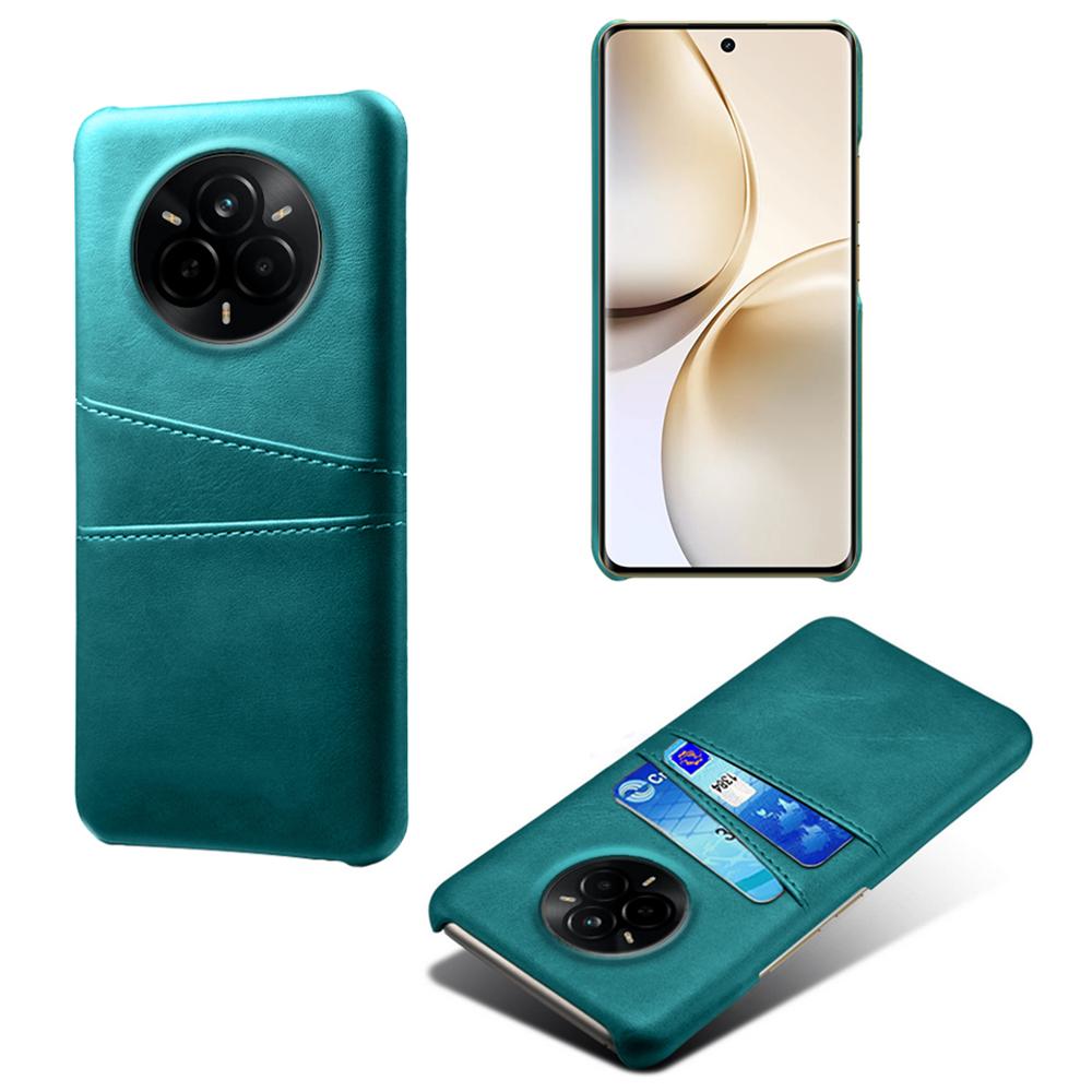 Чехол для Realme 14 Pro 5G с двумя слотами для карт, из ПУ-кожи + Жесткий ПК, Защитная крышка для телефона