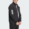 Adidas 4-Way Stretch Jacket Color Block Stand Collar Long Sleeve Golf Retro Jacket Men Jacket Black IN6595