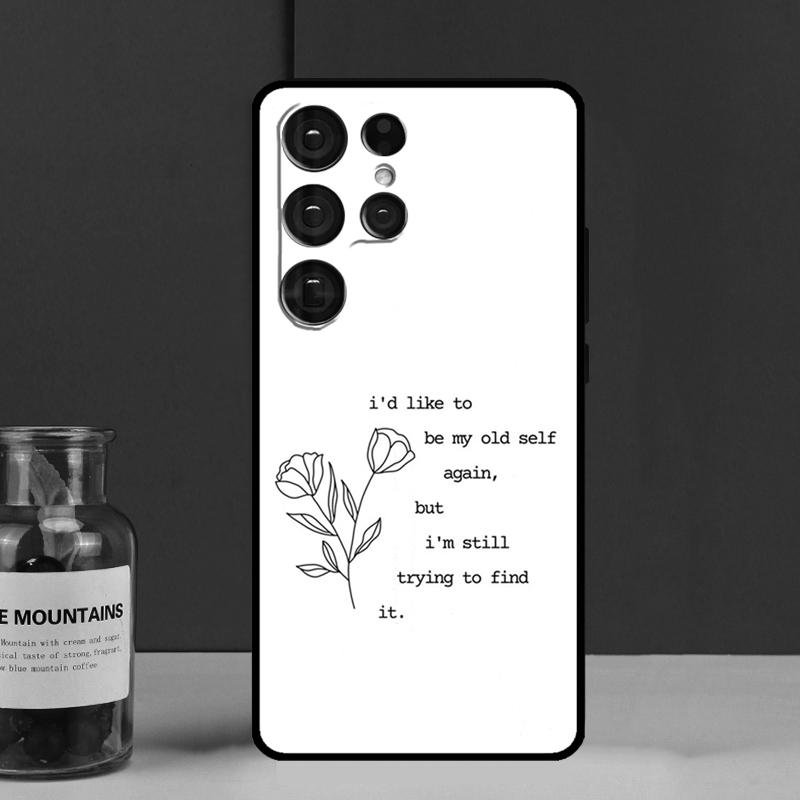 Чехол Funda с текстом песни All Too Well для Samsung Galaxy S25 Ultra S9 S10 S20 FE S21 S22 S23 Plus S24 Ultra
