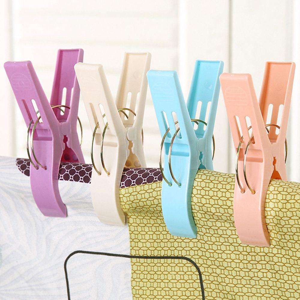 Retaining Laundry Organization Cloth Clothes Pins Clothes Pegs Beach Towel Clamp Clothes Clip