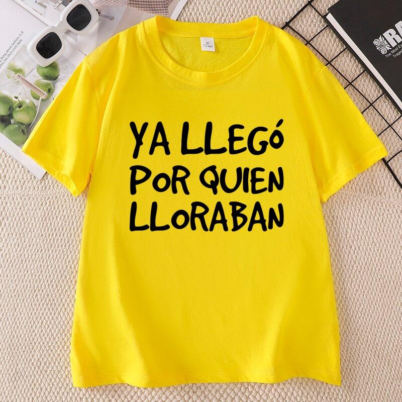Funny Spanish Saying TShirt Unisex Unisex Humorous Graphic Tee Unisex Short Sleeve Round Neck Casual T Shirt Streetwear Clothes