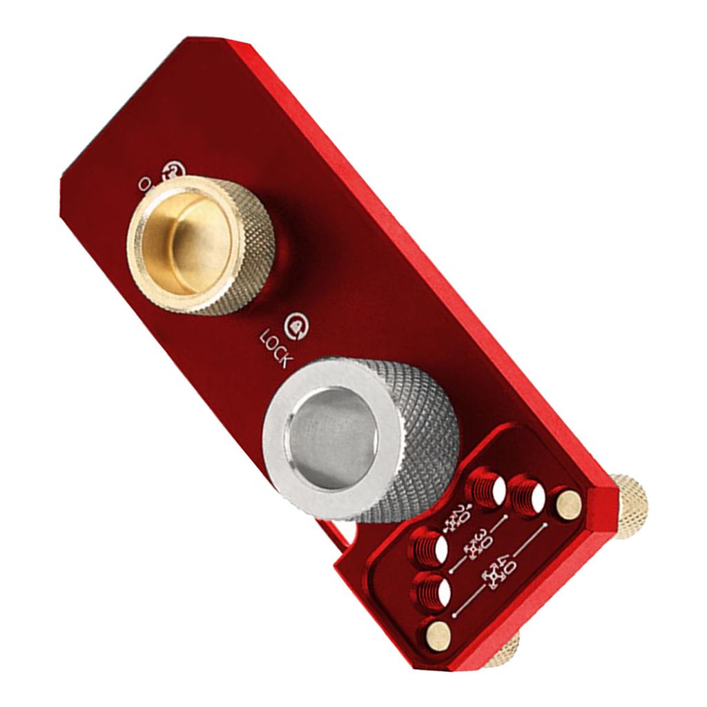 Hole Drill Jig Kit Aluminium Alloy Multifunctional High Accuracy Hole Drill Guide Locator Set with