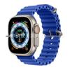 Силиконовый ремешок Apple Watch 11 Ultra с двойной пряжкой