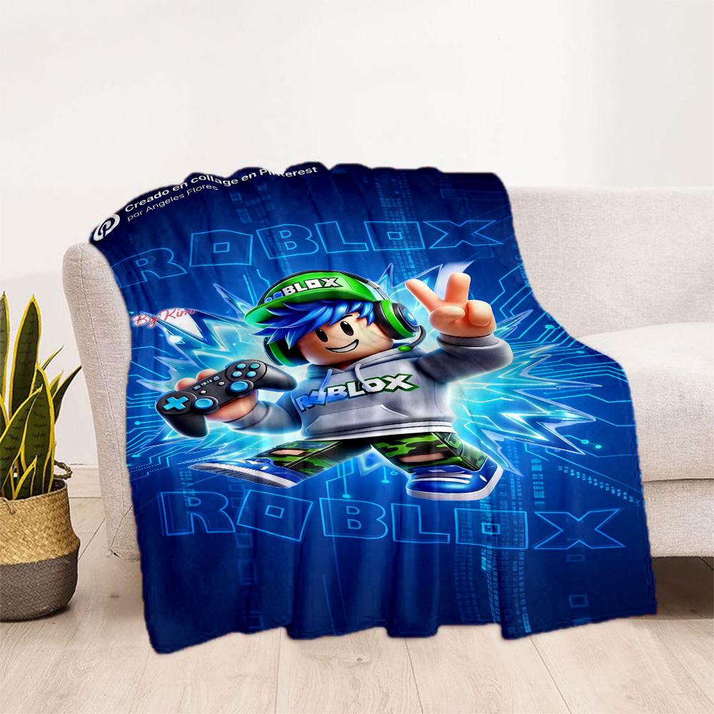 Roblox 243 Blanket Soft & Cozy Great for Sofa Office Chair Livingroom All-Season Use Modern Ideal Gift for Friends Family Couples Picnic
