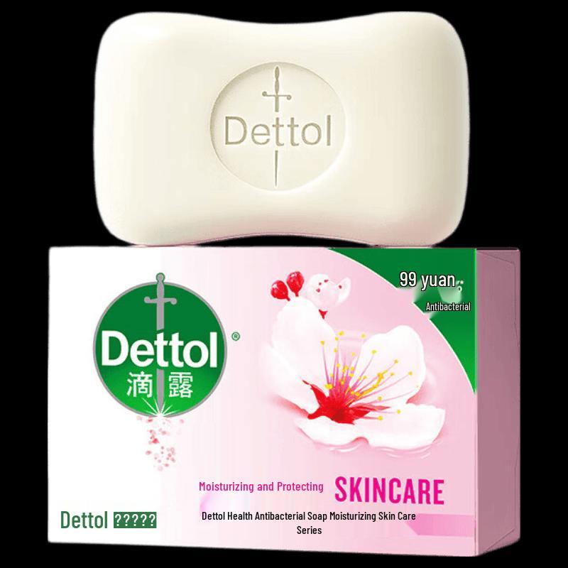 Dettol Moisturizing Antibacterial Bar Soap (6-Pack)