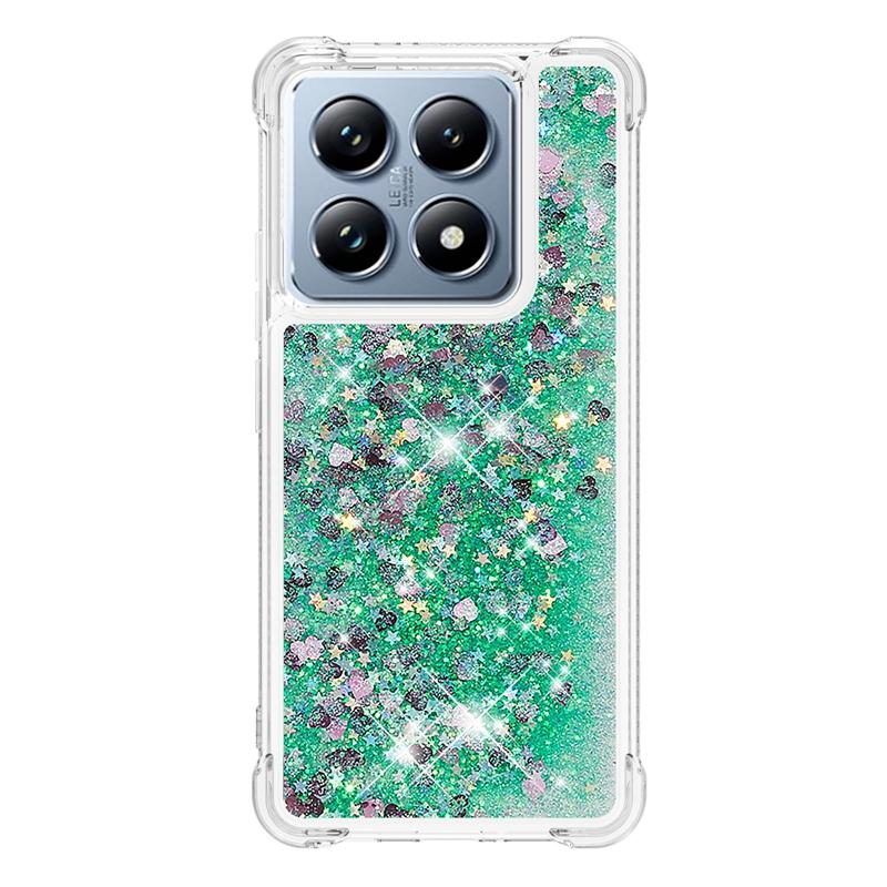 14T Pro Чехол для Fundas Xiaomi 14T Pro Чехол Bling Glitter Dynamic Liquid Чехол для Xiomi Xiaomi14T 14TPro Чехлы для телефонов Fundas