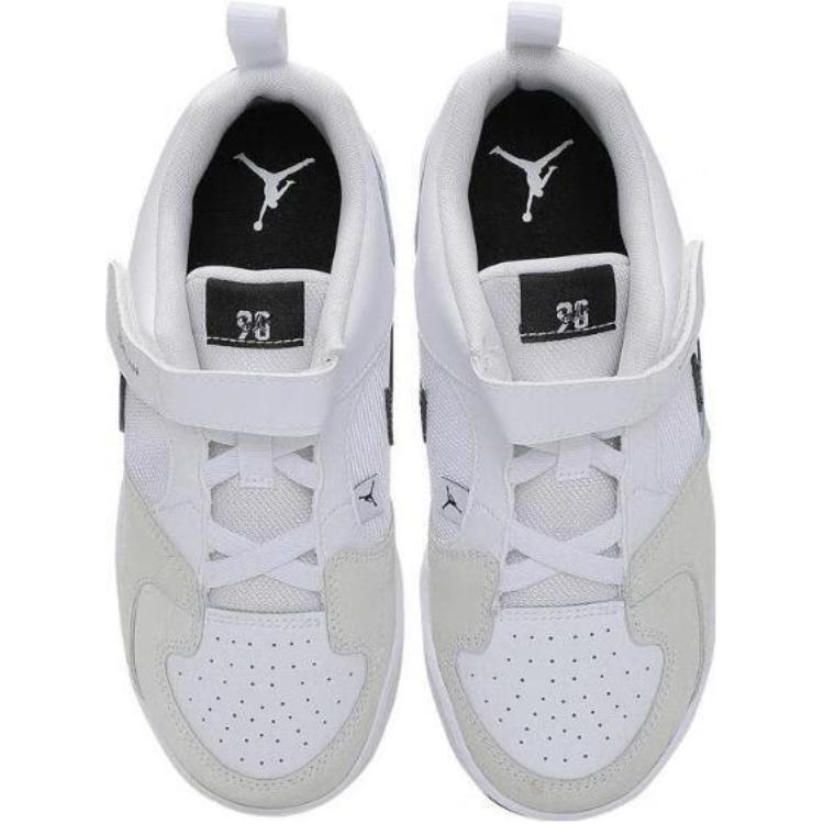 Air Jordan Stadium 90 PS White Cool Grey Black Kids Sneakers Wolf-Grey DX4398-112