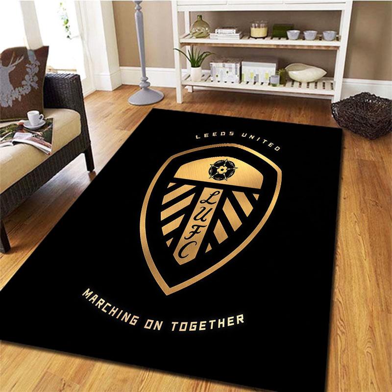 Leeds United Carpet Rug for Living Room Bedroom Home Sofa Decoration,Kids play Non-slip Floor Mat