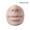 1Pc 5D Silicone Tattoo Nose Lips Model Practice Skin Lip Makeup Training
