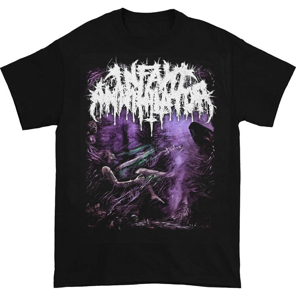 Infant Annihilator Музыкальная футболка для любителей группы Хлопок Черный Все размеры от S до 5XL Унисекс