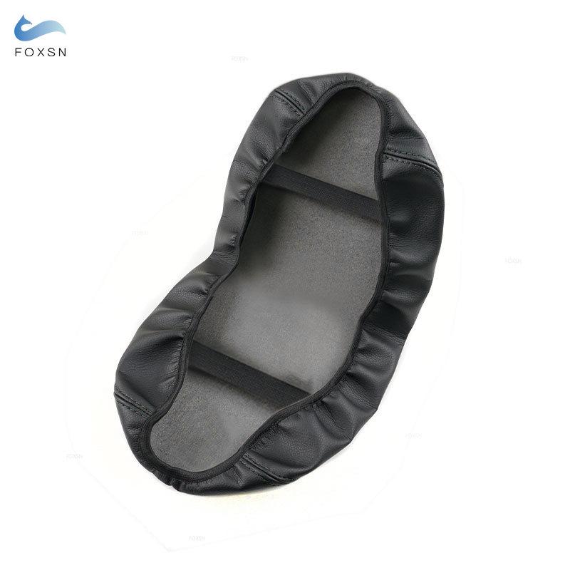 Мягкий черный кожаный чехол на подлокотник консоли для Mazda CX-30 CX30, автомобильный центральный подлокотник, кожный чехол, отделка