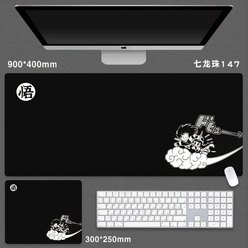 Высококачественная японская анимация Семь Драконьих Жемчужин Коврик для мыши Увеличенный Анимация для мальчиков Двумерная Киберспорт Игра Компьютерная клавиатура Студенческий настольный коврик