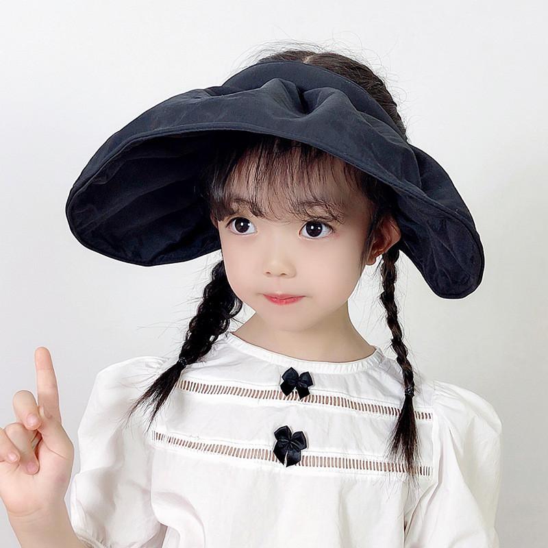 Summer Kids Sun Hat With Wide Brim And Breathable Cotton Polyester For Girls And Toddlers