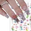 Lotus Chinese Nail Stickers Bamboo Nail Stickers Nail Art Decorations Flowers Nail Decals