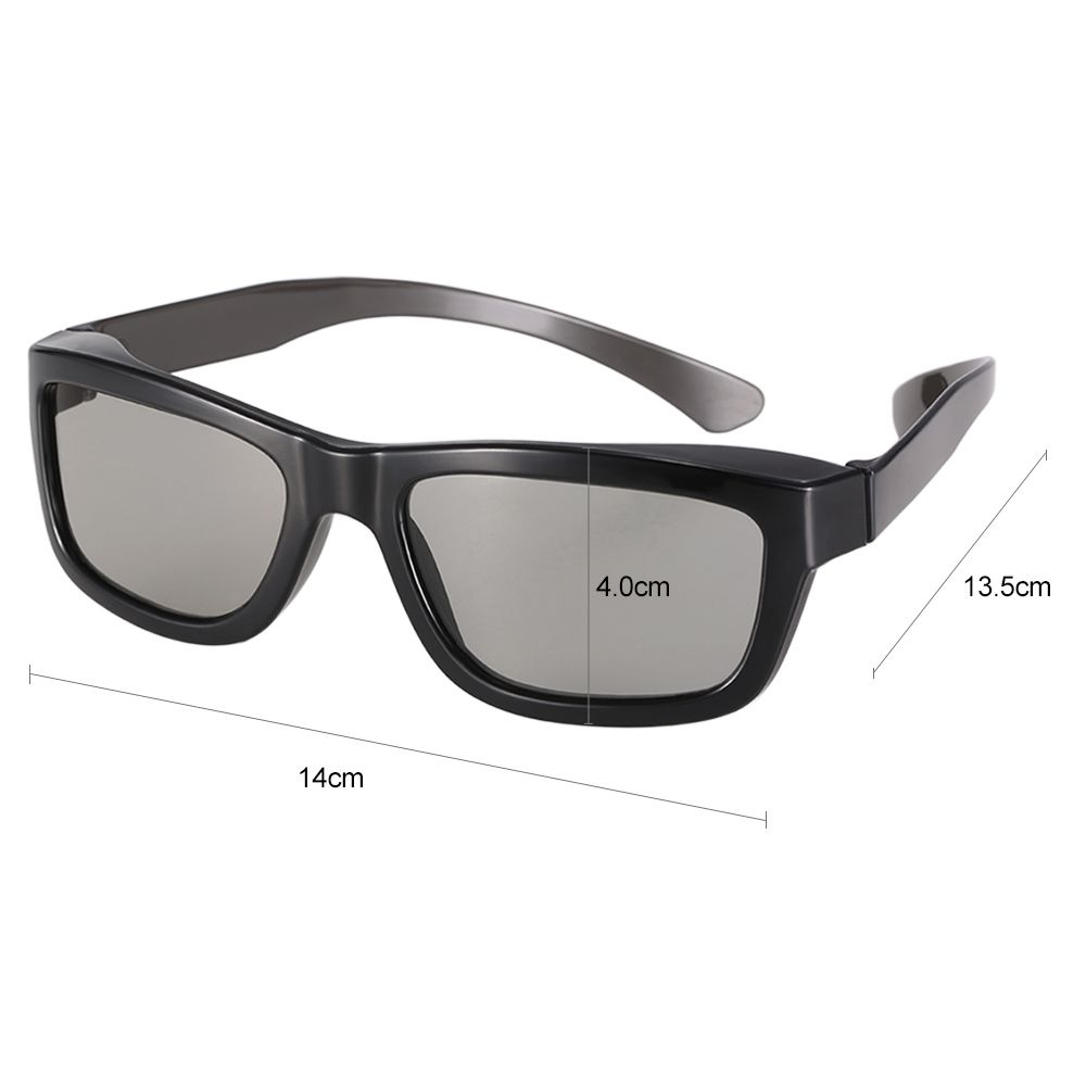 Black Frame Film Home Theater 3D Game DVD 3D Glasses Movie Glasses 3D Vision Dimensional Anaglyph
