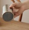 Export single 304 stainless steel dusting cylinder powder sieve 30 mesh with mesh dense hole duster dusting can seasoning bottle