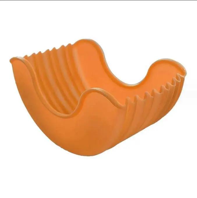 4 шт. выдвижных силиконовых держателя для гамбургеров, фиксированная коробка для гамбургеров, подставка для сэндвичей, подставка для бургеров, моющийся соус для гамбургеров с картофелем фри