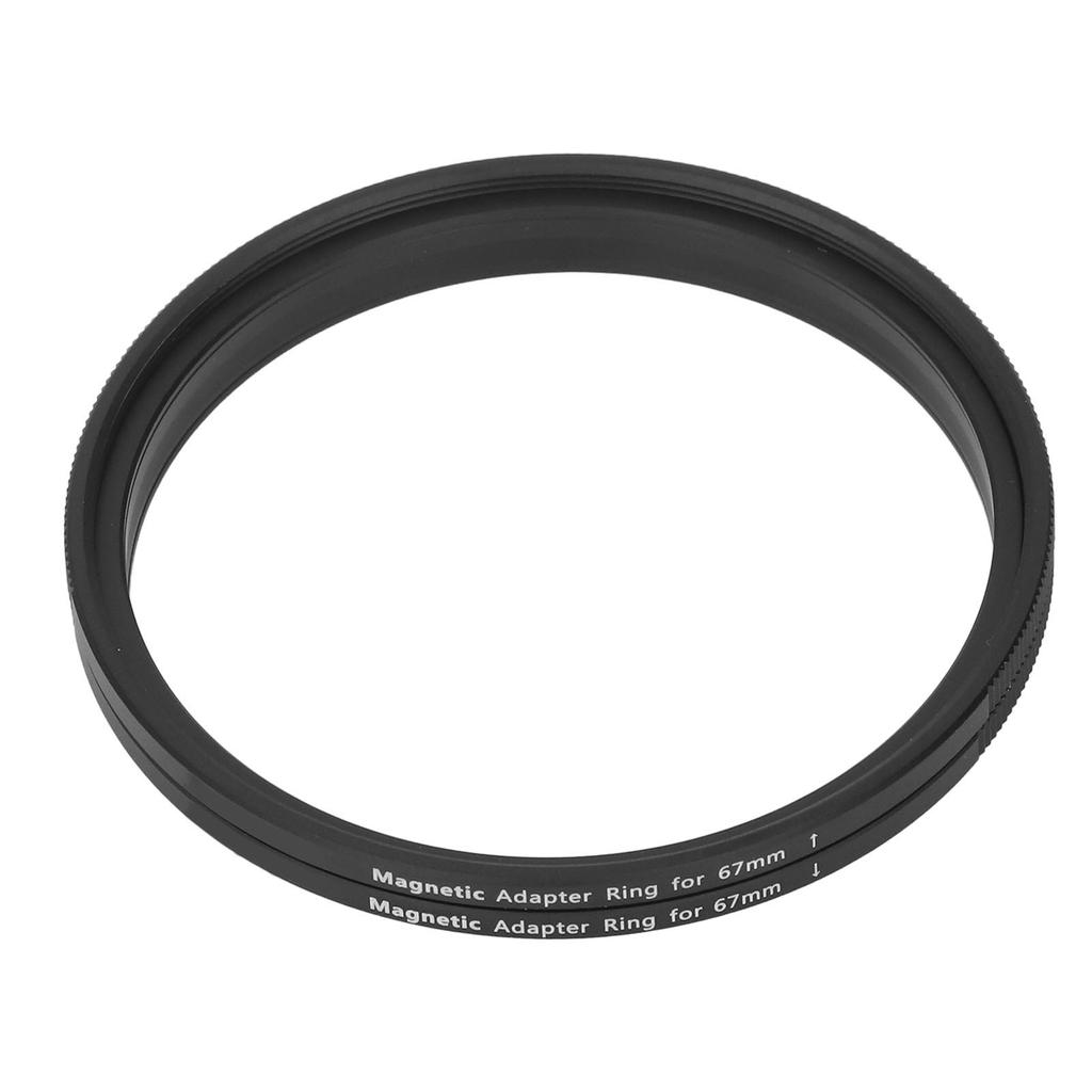 Filter Adapter Ring 67‑67mm Aluminum Alloy Thread Filter To Magnetic Filter Adapter Ring for Accessory