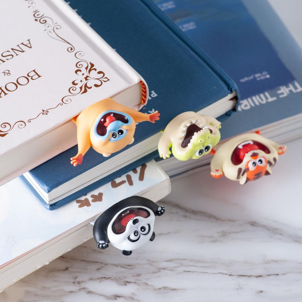 Office Indexes Animal Marker School Supplies Book Mark 3D Bookmarks Learning Gift Reading Labels