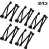 5pcs SATA Power Supply 15-pin 1-Male To 5-Female Hard Disk Splitter Adapter Extension Cable HDD Ssd Cable