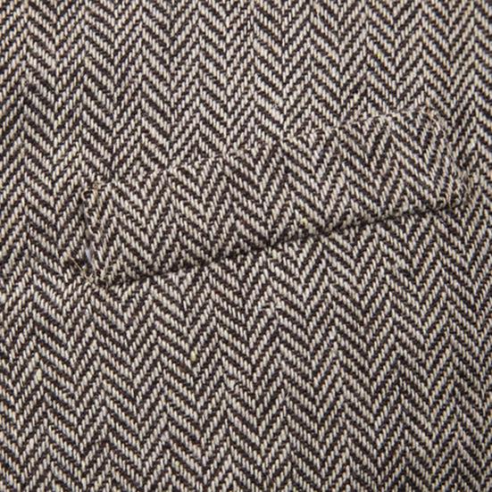 Мужской деловой жилет, деловой жилет с цепочкой, декор без рукавов, облегающий однобортный однобортный жилет с v-образным вырезом, против морщин, накладные карманы, мужское пальто