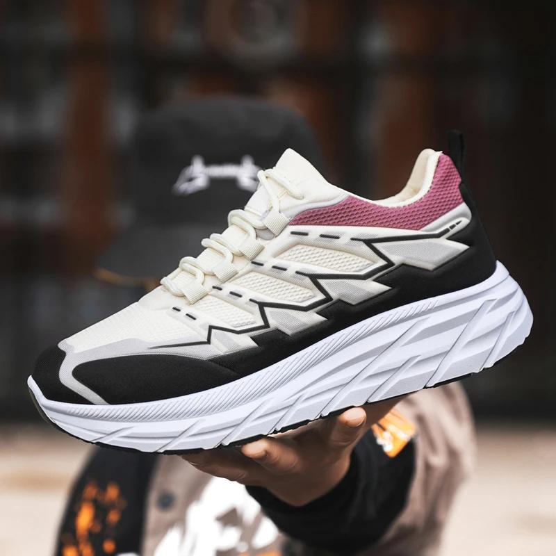 Модные кроссовки SYTK для альпинизма на открытом воздухе, дышащие, амортизирующие, спортивные, повседневные кроссовки для бега с подошвой Popcorn, сверхлегкие кроссовки для пап