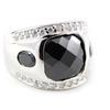 Серебряное кольцо 'Black Queen'