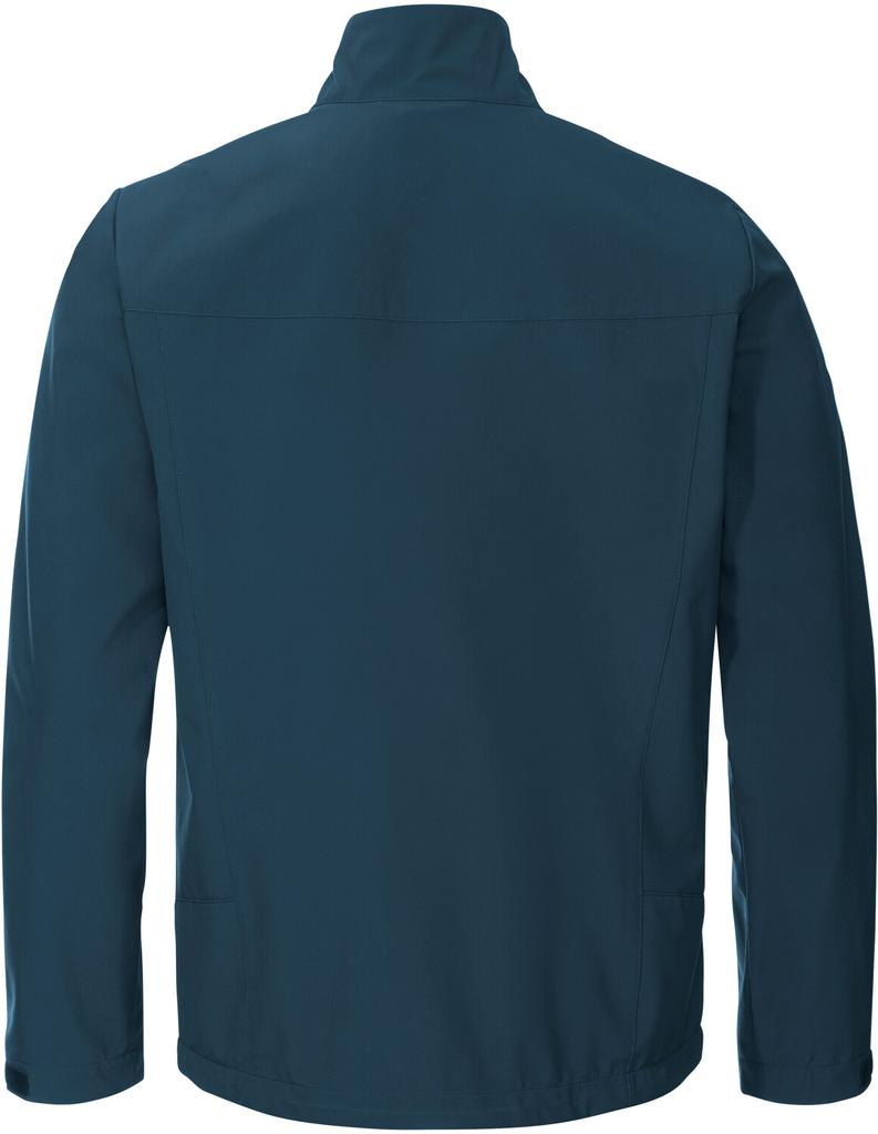 Куртка VAUDE Мужская куртка Hurricane Jacket IV темное море/желтый