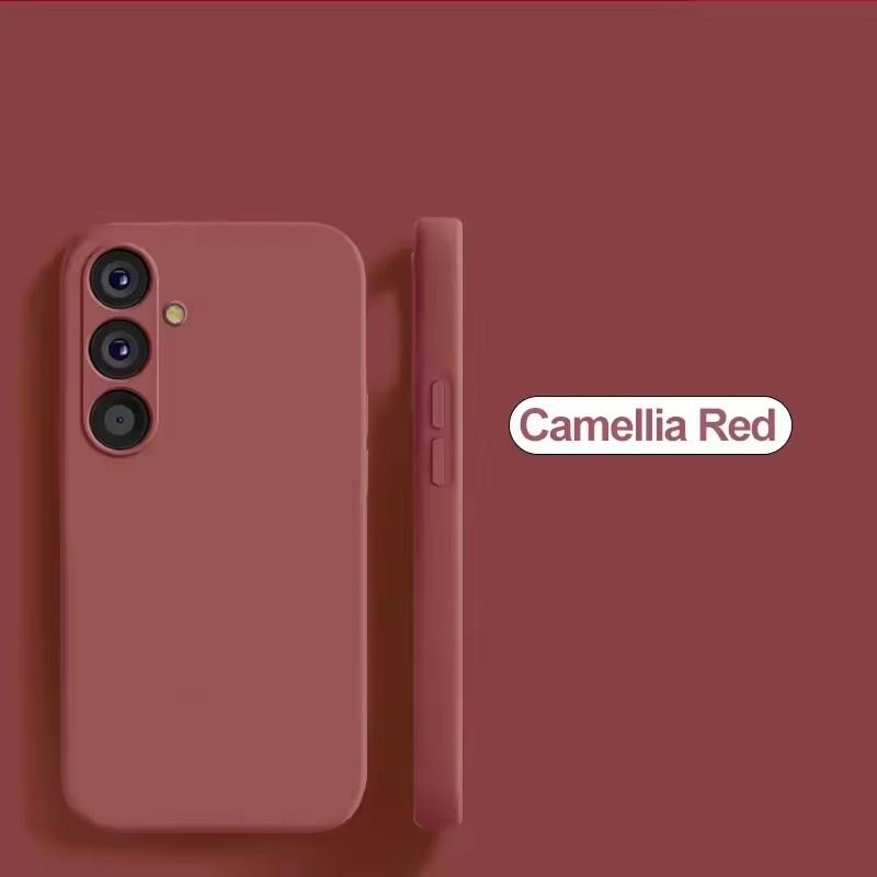 Мягкий защитный чехол для камеры Samsung Galaxy A05 A15 A25 A35 A55 5G жидкий силиконовый чехол для пар A 15 4G A55 A25 Global