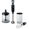 BOSCH ErgoMixx MSM67160 Hand Blender – 750 W Power – Mini Chopper and Whisk Included – Black