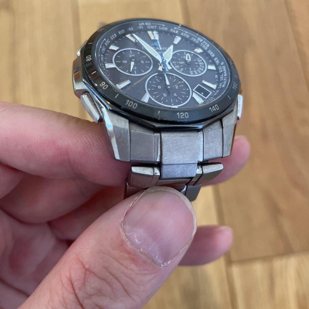 Б/у часы casio мужские Oceanus OCW-S1000