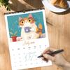 New Wall Calendar 2026 Monthly Hangable Wall Calendar Cat Design Monthly Family Planner Organizer Calendar for Home Office