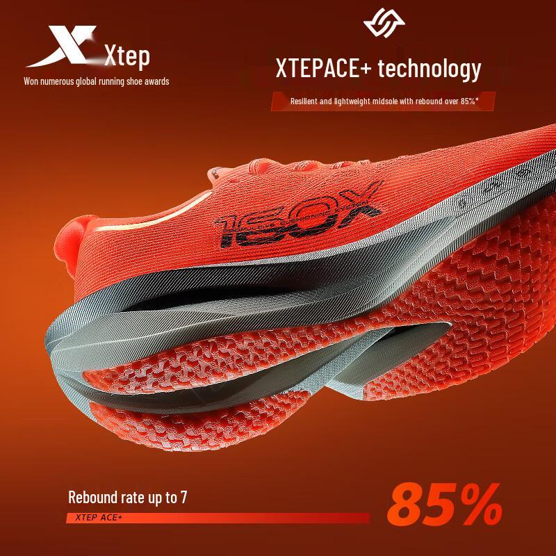 Xtep Марафонские гоночные туфли 160X 7.0 с карбоновой пластиной