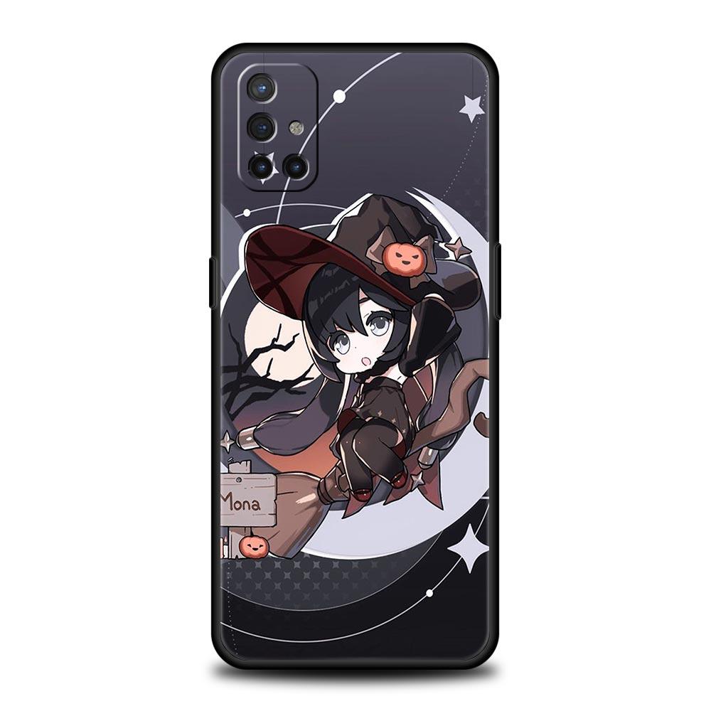 Cute Genshin Impact Xiao Phone Case For OnePlus Nord CE 2 9 8 7 7T 10 Pro 9RT 9R 8T Nord N100 N200 N10 5G Silicone Black Cover
