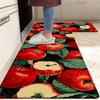 1 шт. анти-усталостные кухонные коврики, с принтом фруктового карлика, водонепроницаемый нескользящий толстый мягкий кухонный коврик, прочный, удобный стоячий коврик для кухни