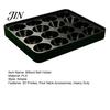 Pool Ball Tray Billiard for 16 Balls, 3D Printed Raised Edge Holder Holder, Snooker Carrying Storage Tray, Table Accessories