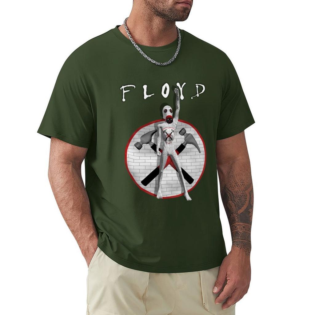 Футболка Floyd Аниме-штуки Эстетическая одежда Дизайнерские рубашки Аниме-одежда Футболки для мужчин Упаковка