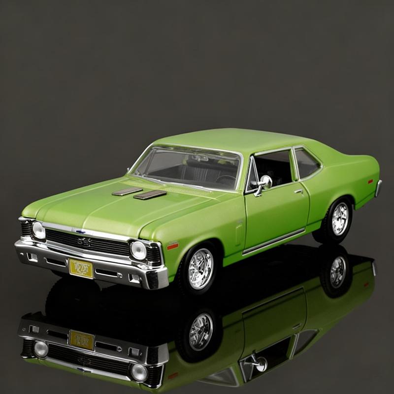 Майсто 1:24 1970 Chevrolet Nova SS Сплав Классический Спортивный Автомобиль Модель Литьевой Металл Ретро Трассовые Гонки Автомобили Модель Автомобиля Подарки для Детей