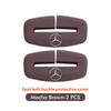 CQO1 Car Seat Belt Buckle Cover Anti Scratch Protector Interior Cover For Mercedes Benz CLK GLC W212 C200 C300 W203 W204 W205 W169