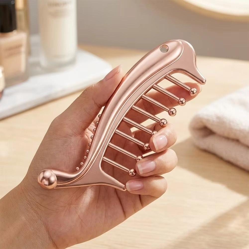 Portable Scalp Comb Deep Relaxation Massage Comb Manual Head Massager Back Massage